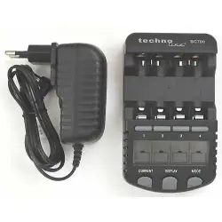 Ładowarka TECHNOLINE BC700 z wyświetlaczem LCD ładowarka procesorowa